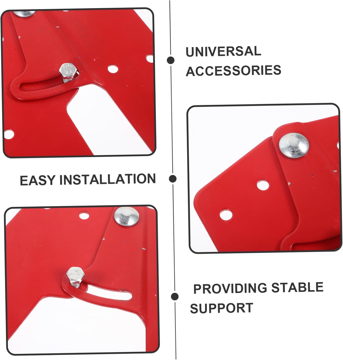 2pcs Attic Ladder Hinge Step Ladder Hinge for Parts Lightweight Iron Easy Install Disassembly