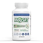 Jigsaw Health MagSRT | Magnesium Supplement with Vitamin B6, Folate & B12 | 240 Tablets | 60 Servings
