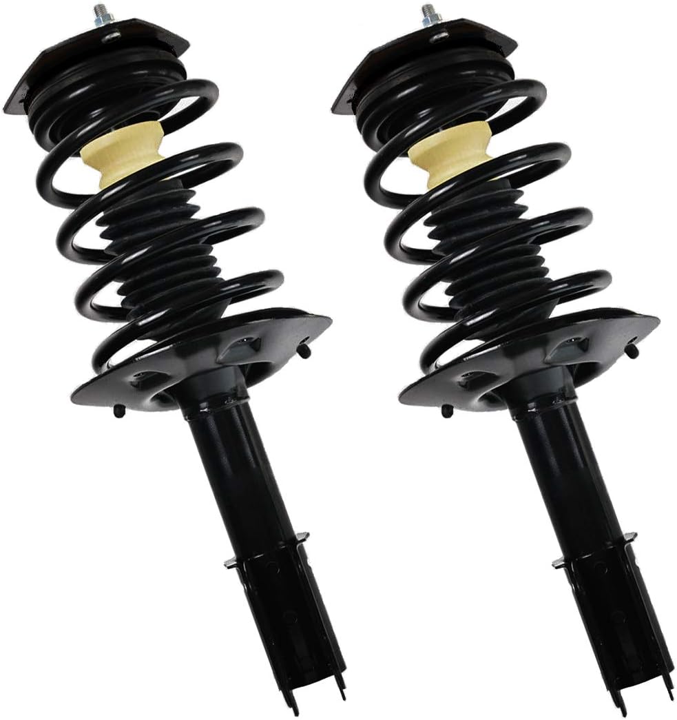 Shoxtec Front Pair Complete Strut Assembly Replacement for 2006-2013 Chevrolet Impala; 2014-2016 Impala Limited Coil Spring Assembly Shock Absorber Repl.172903