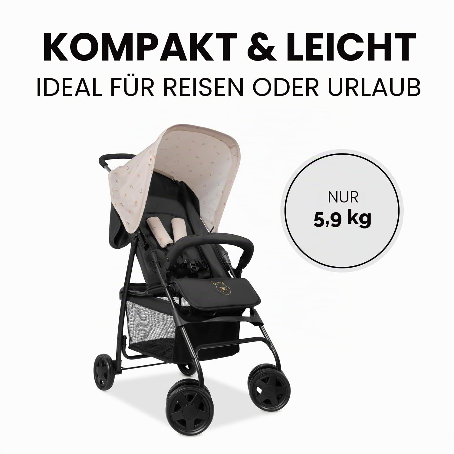 hauck Sport, Disney Pooh Rainbow Beige