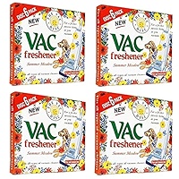 Vac Disc Summer Meadow Air Freshener 6" X 5" (30 Pieces) Fits All Vacuum Cleaners