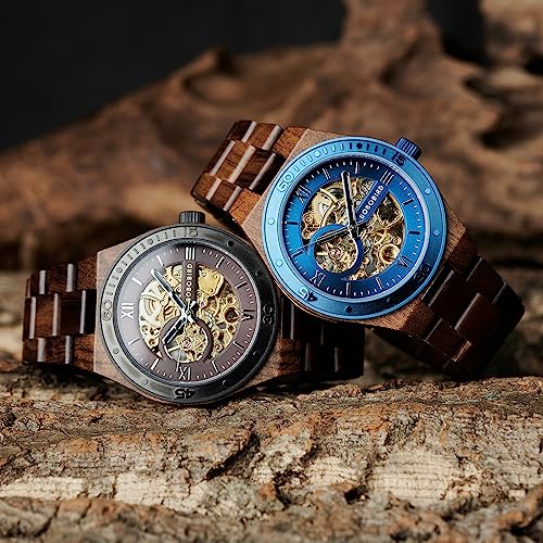 BOBO-BIRD-Mens-Wood-Watches-Skeleton-Mechanical-Wooden-Watch-Lightweight-Luxury-Wristwatches-with-Natural-Wood-Band-of-Limited-Edition-Collection-for-Men