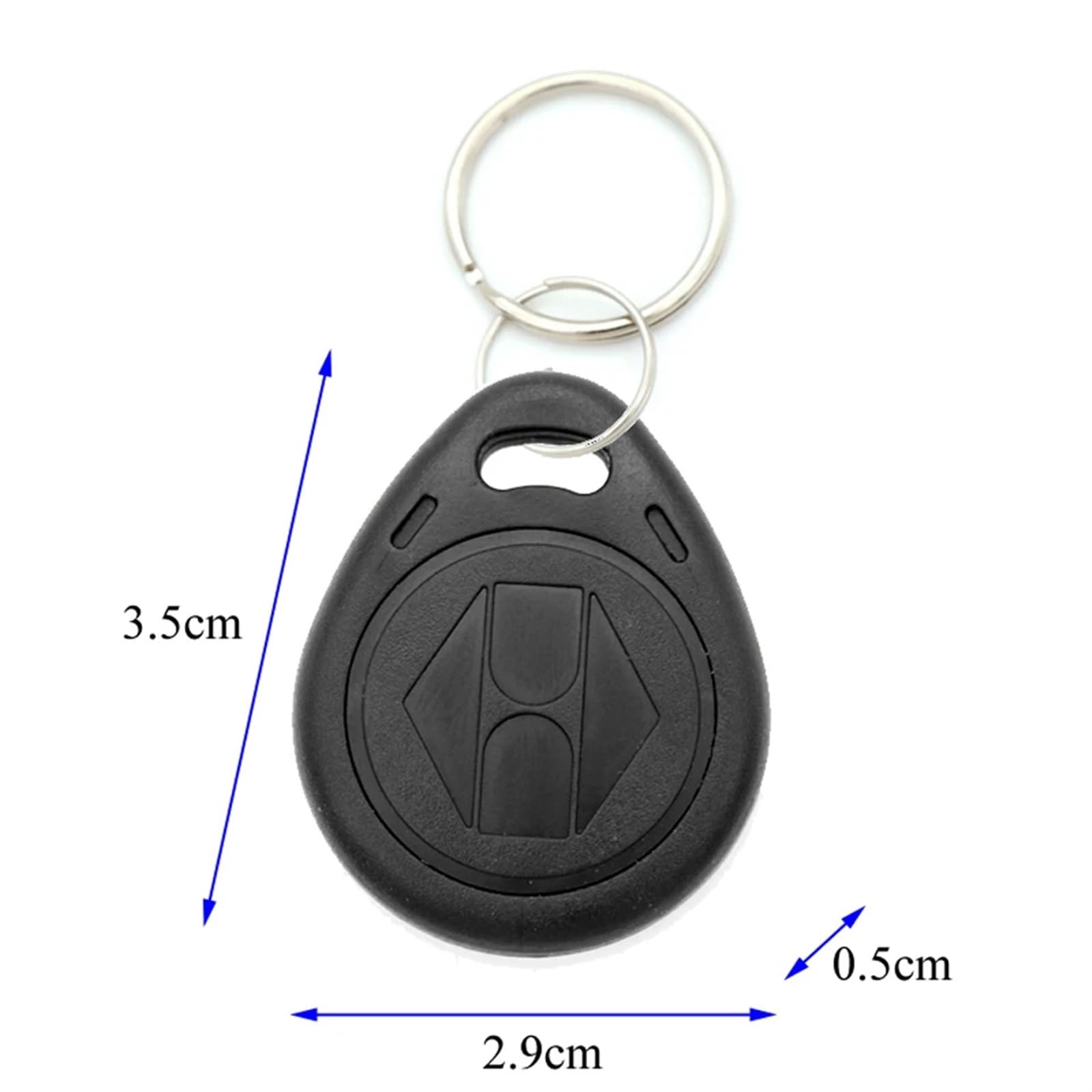 Contrôle d'accès de gousset clé proximité l'ABS 125KHz RFID