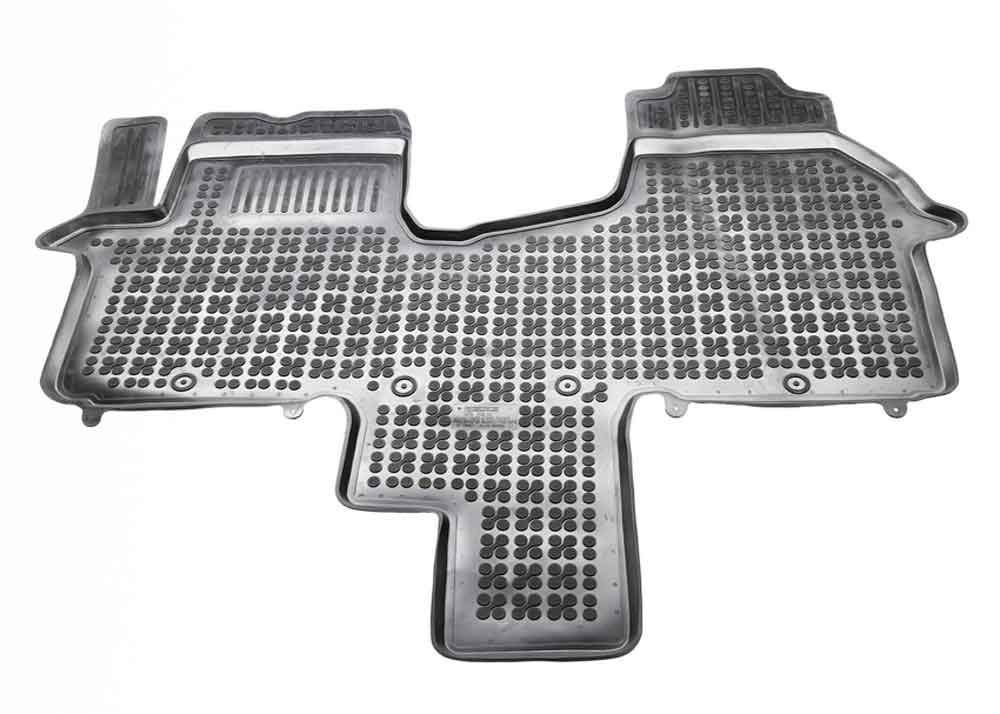 MTM Tapis de Sol pour Renault Trafic Bus 09.2014- en Caoutchouc, Bac sur Mesure Antidérapant avec Rebords 5 cm, cod. 3D 8723