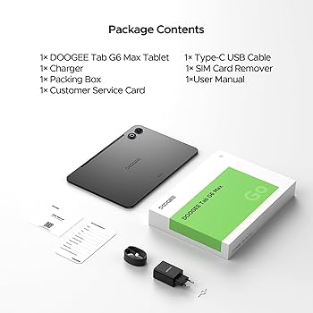Amazon.com : DOOGEE Tab G6 MAX Android 16 Tablet, 13.4 inch Tablet Amazon.com : DOOGEE Tab G6 MAX Android 16 Tablet, 13.4 inch Tablet