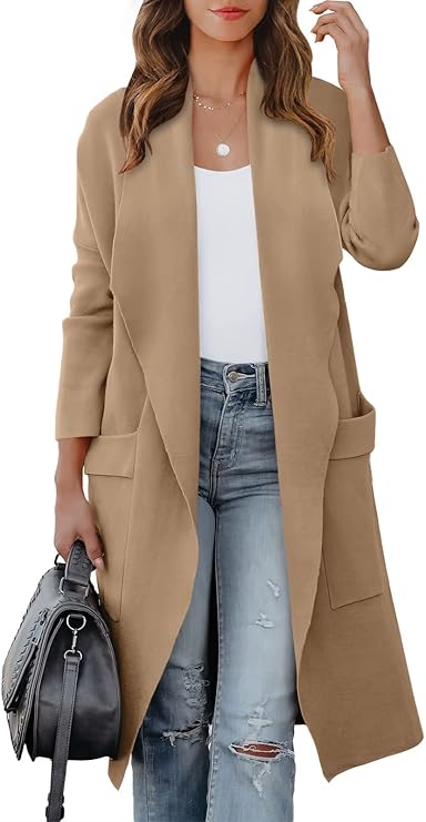Cozy & Chic: Women's Long Cardigan Sweater for Fall Fashion