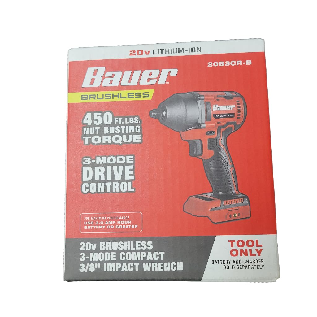 Bauer 20v Harbor Freight Cordless Impact Wrench Review Harbor