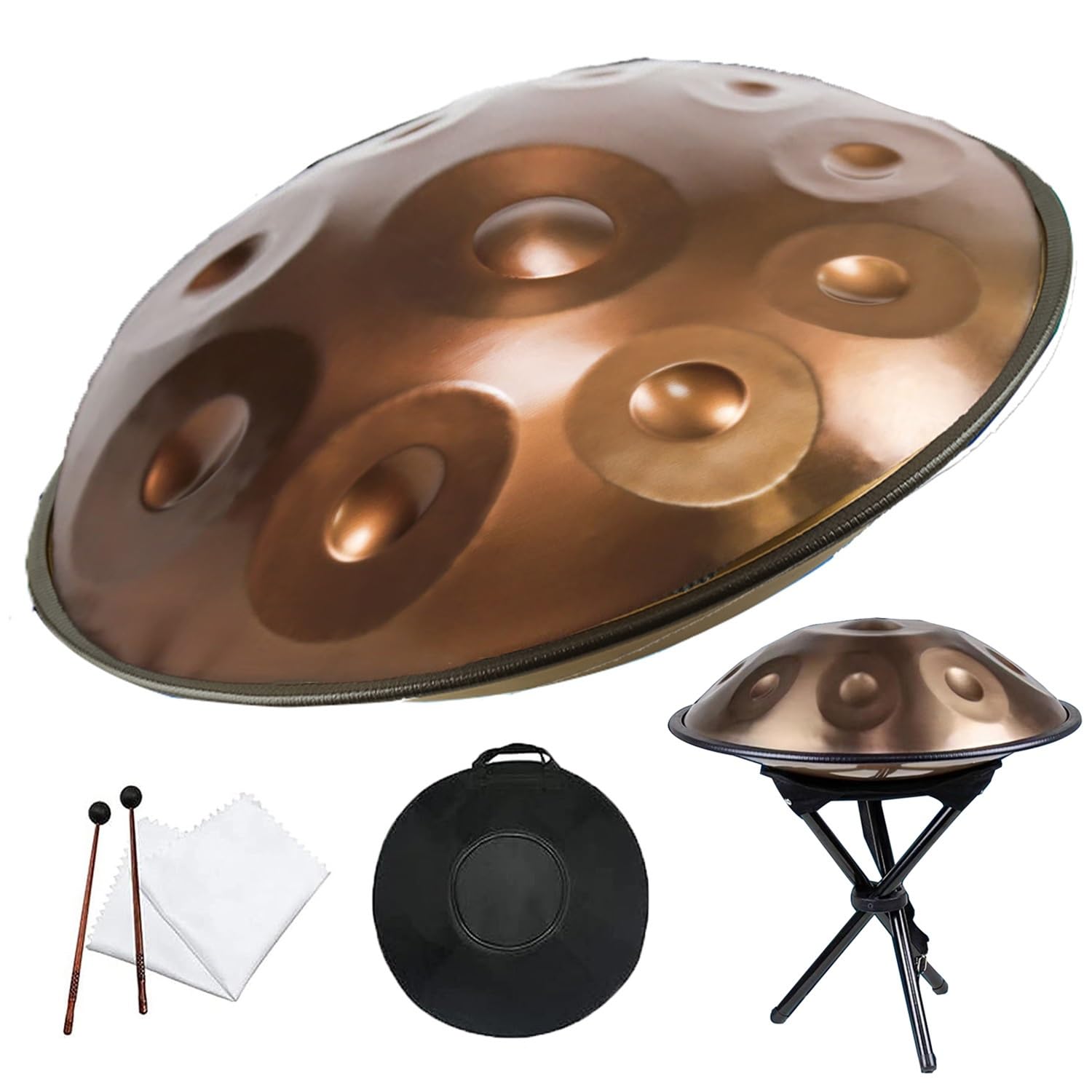 Handpan In D Minor 9/10/12 Notes Steel Handpan Drums Professional