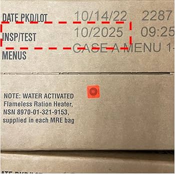 MRE レーション 2025年10月検品/2028年10月賞味期限 災害非常食 MRE レーション 2025年10月検品/2028年10月賞味期限 災害非常食