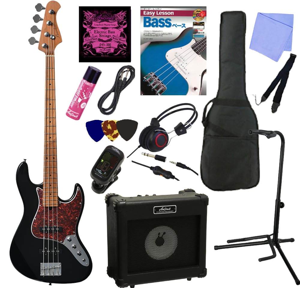 Amazon | バッカス・エレキベース入門13点セット｜Bacchus/WJB