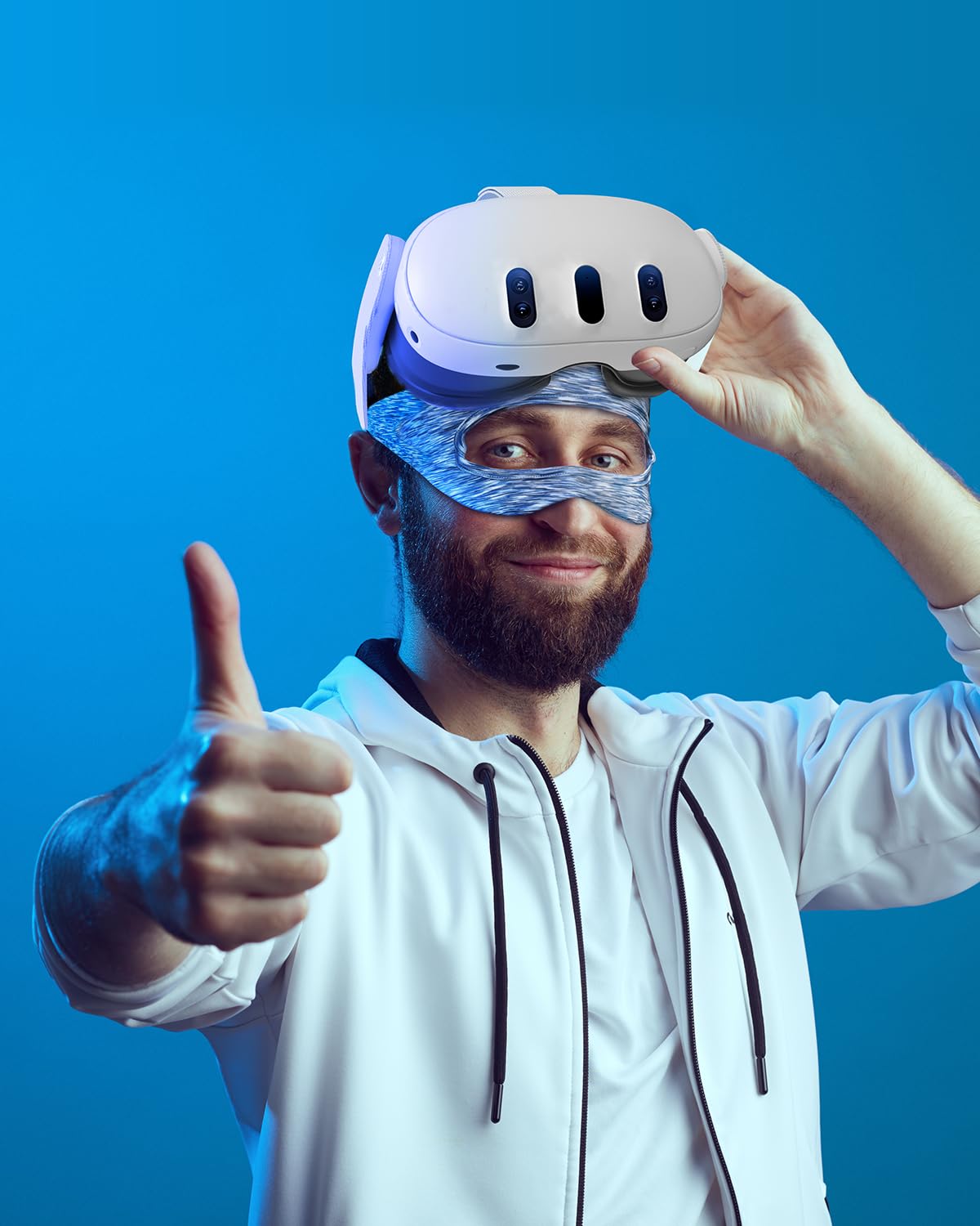 Amazon.co.jp: ZyberGears VRマスク 3点セット（紫、青、黒） vr