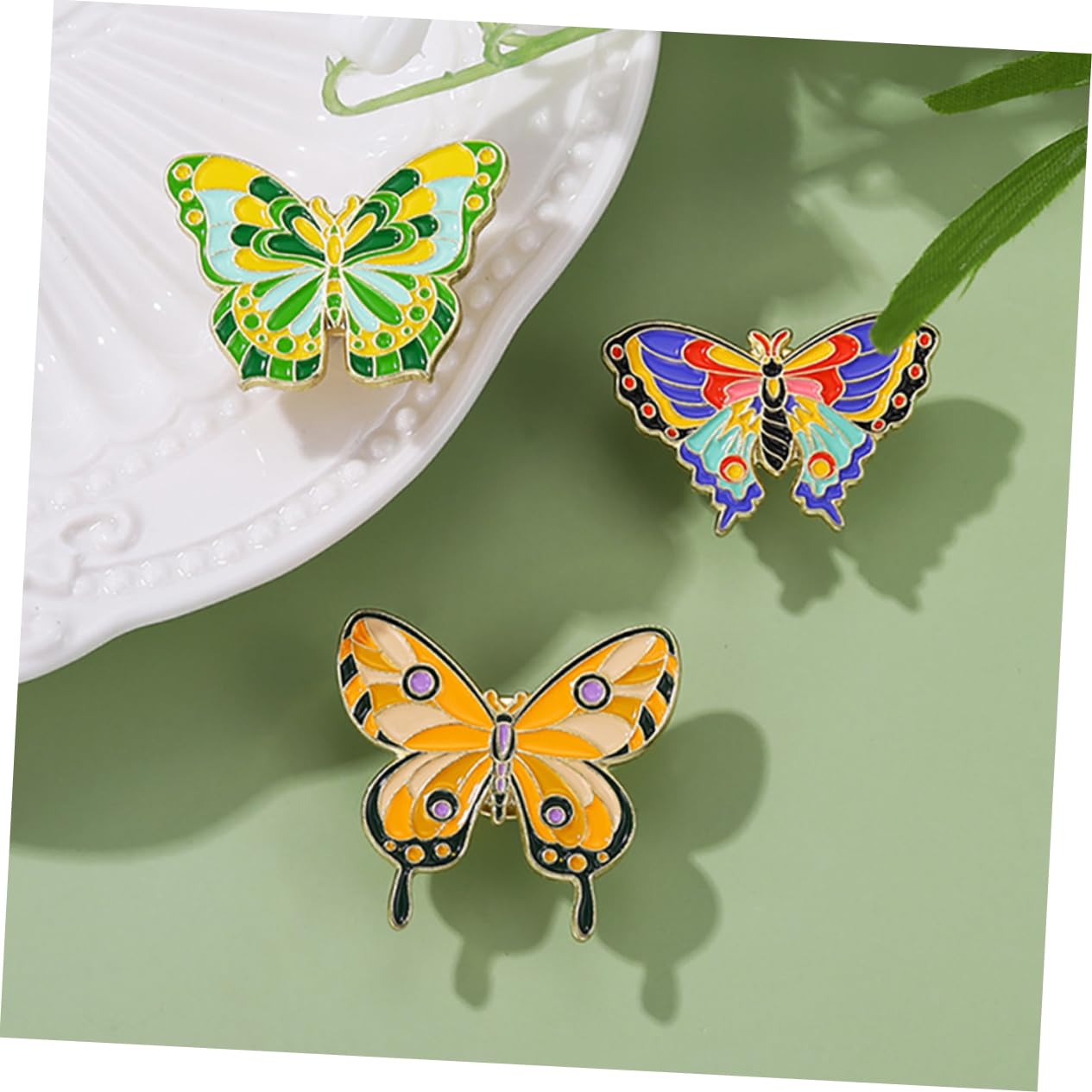 Healeved Broschen Set Für Damen Teiliges Anstecknadeln Schmuckset Kreative Emaille Broschen Für Partys Hochzeiten Freizeit Kleidung Accessoires