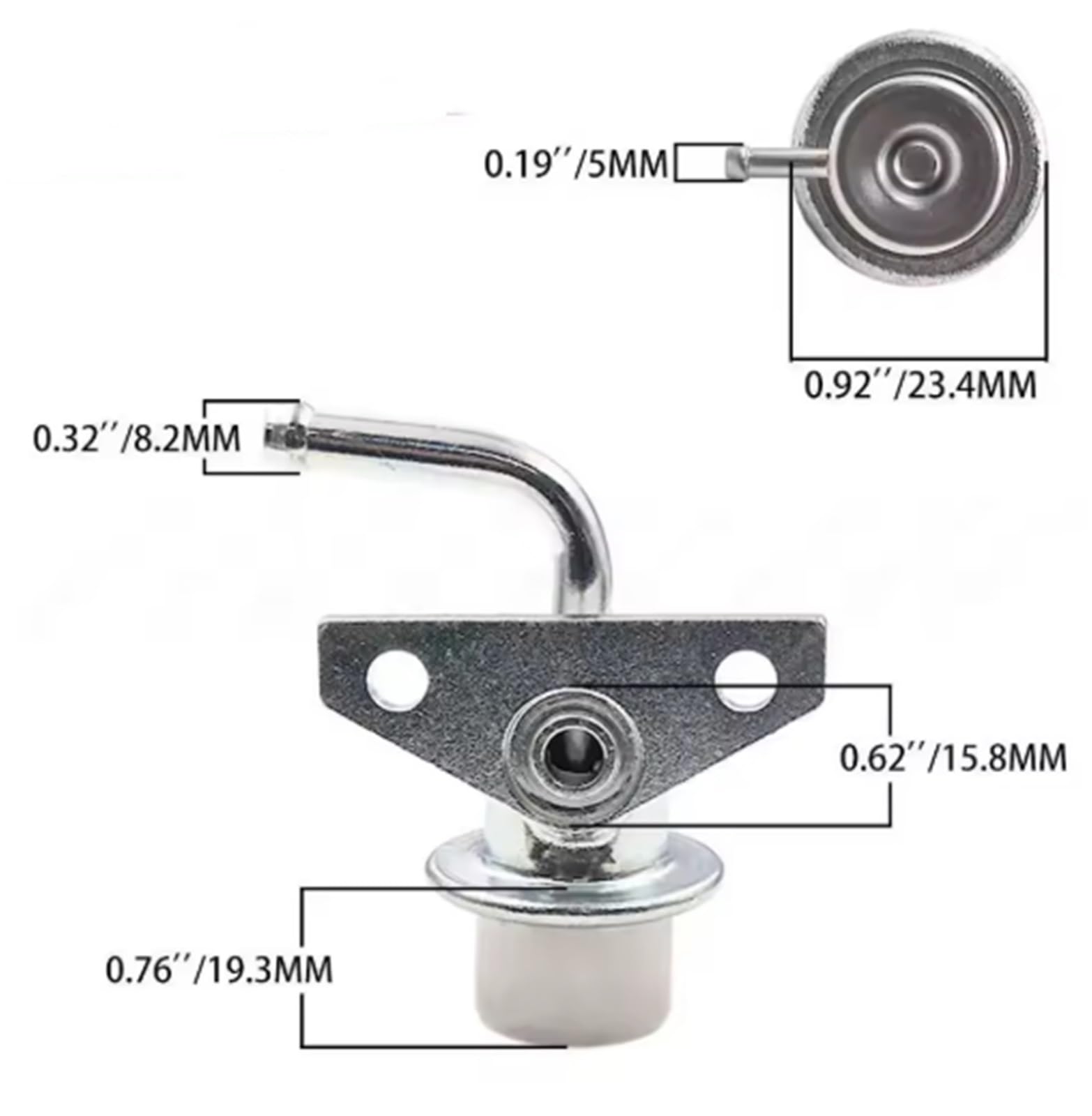 Regulador De Presión De Inyección De Combustible 16740-P2K-003 3.0 Bar Regulador De Presión De Combustible para Honda Y Acura