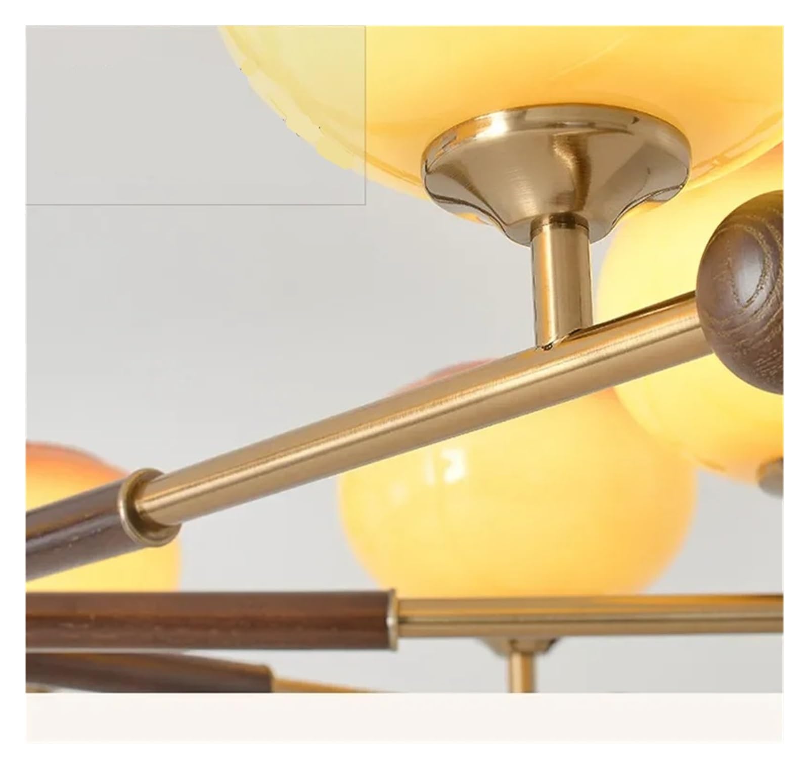 Lampada a sospensione contemporanea, stile creativo americano, ideale per soggiorno, sala da pranzo, camera da letto, hotel, villa, bar, semplice lampadario artistico per la casa, lusso (3 luci interc