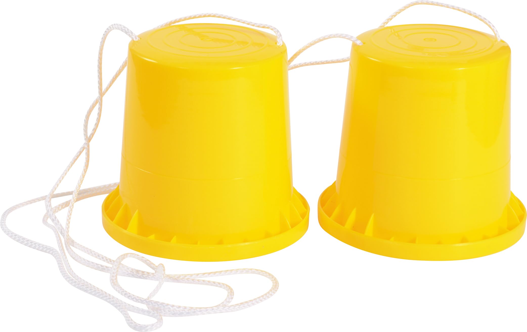 Lot de 4 paires d'échasses robustes pour enfants - Pour l'équilibre et la coordination - Charge maximale : 75 kg - Pour l'intérieur et l'extérieur