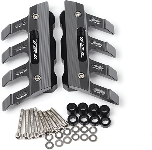 EMLEVO Motorcycle Accessories Fall Protection Front Fender Side Protection Guard Mudguard Sliders CNC Aluminum for Benelli TRK125 TRK 125 251 TRK502