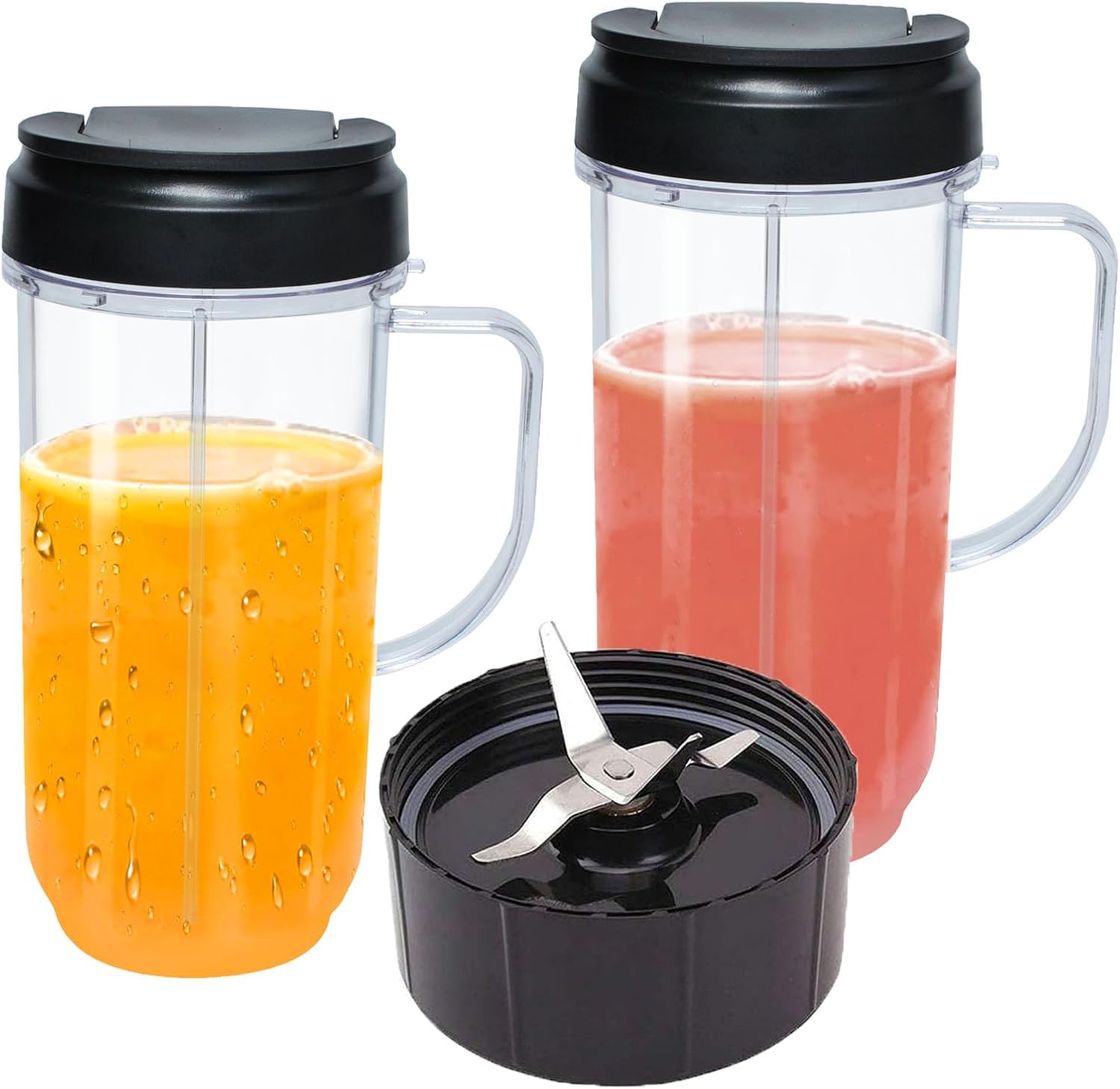 22 oz Tall Cup with Flip Top ToGo Lid and Cross Blade