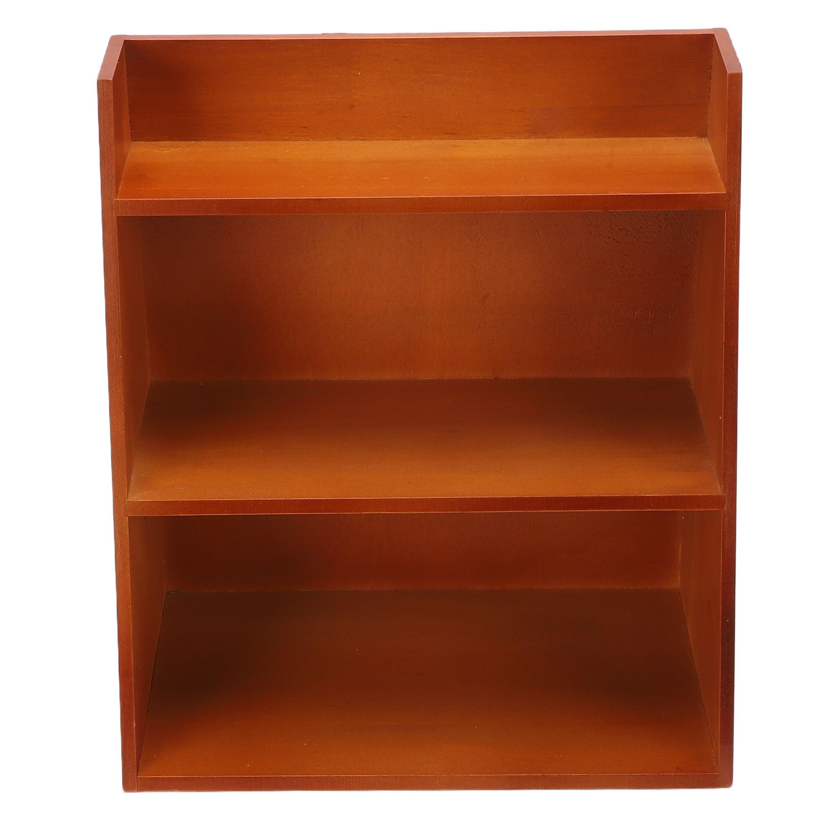 Drewniany Organizer na Biurko z 3 Poziomami