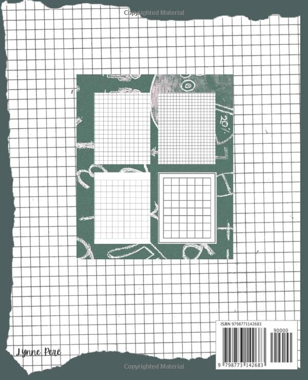 Graph Paper Composition Notebook: A variety of different graph paper layouts for math class and science labs. - Image 2