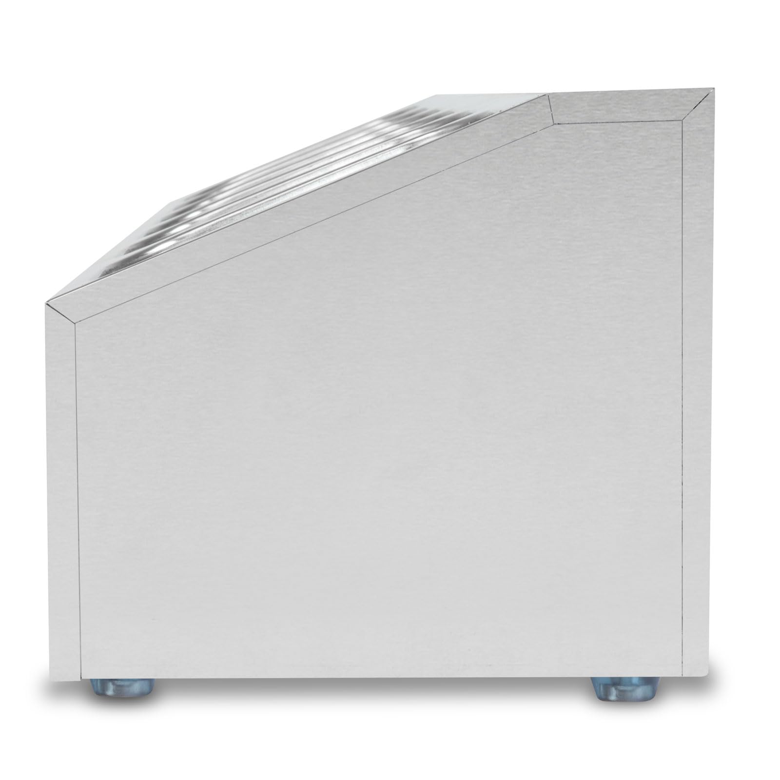 VERTES Recipiente para Ingredientes 3 x 1/6 GN Gastronorm, Acero Inoxidable, 100mm de Profundidad, Higiénico, Resistente a los arañazos, Resistente a temperaturas de -40° a 300°C, para baño maría
