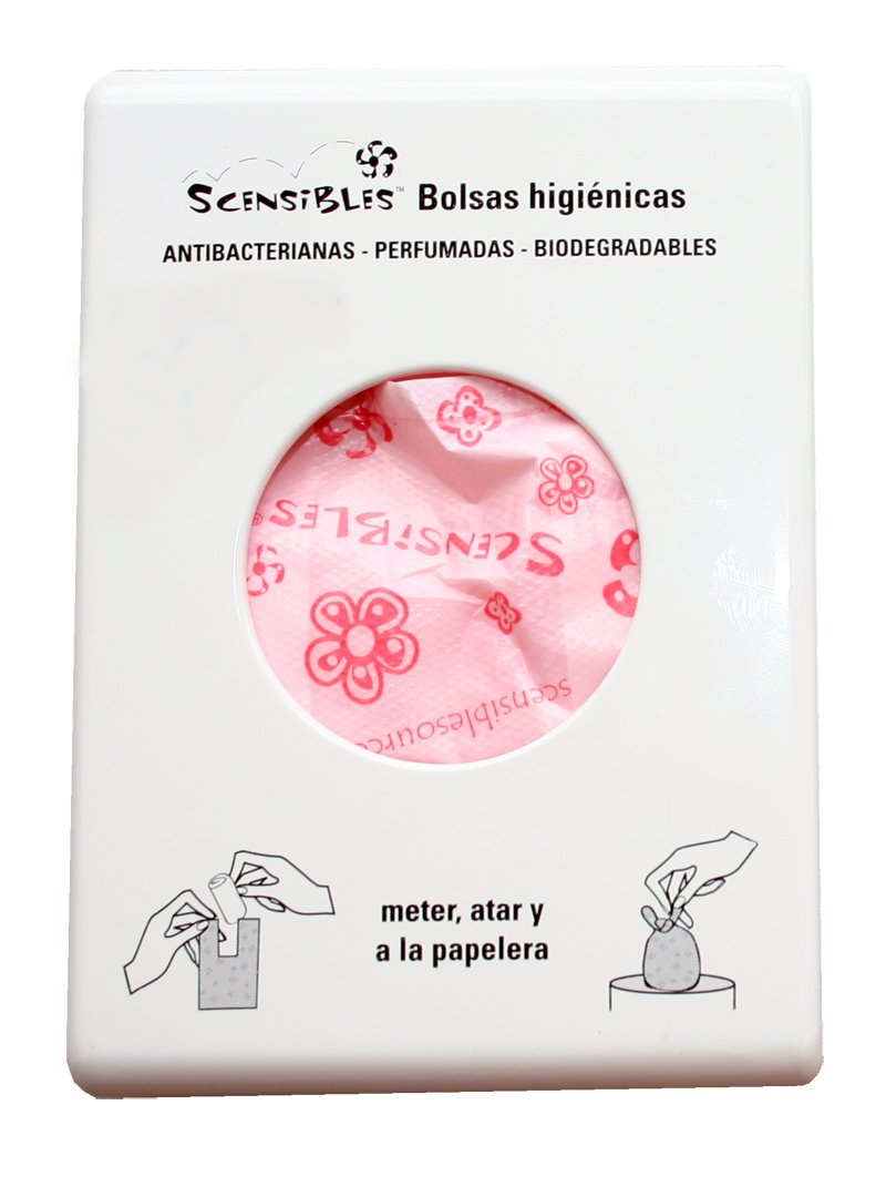 Scensibles SDW – Feminine Hygiene Bag Dispenser (Modern) White