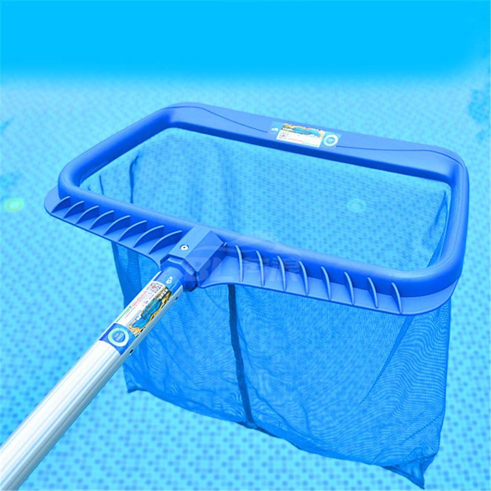 Retino per Piscine e Piscine, con Rete di Raccolta, Set di Pulizia per aste Standard per Piscine, retino con Rete di Raccolta, per la Pulizia di Piscine, Foglie e Sporco