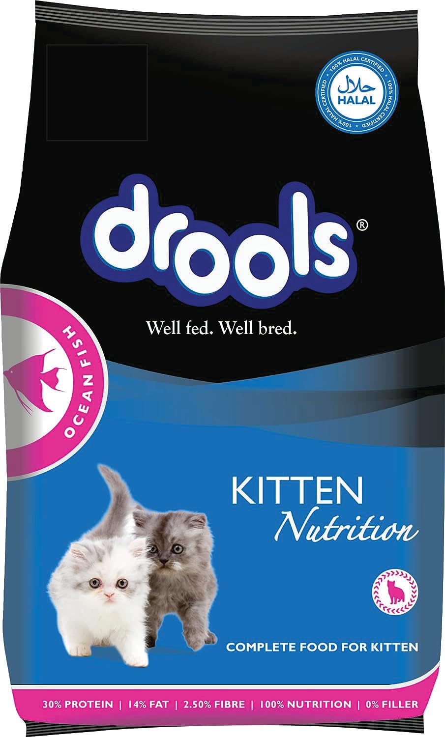 Drols Kitten Dry Cat Food Ocean Fish,3kg (B0D9FHGTP7) Amazon Price History, Amazon Price Tracker