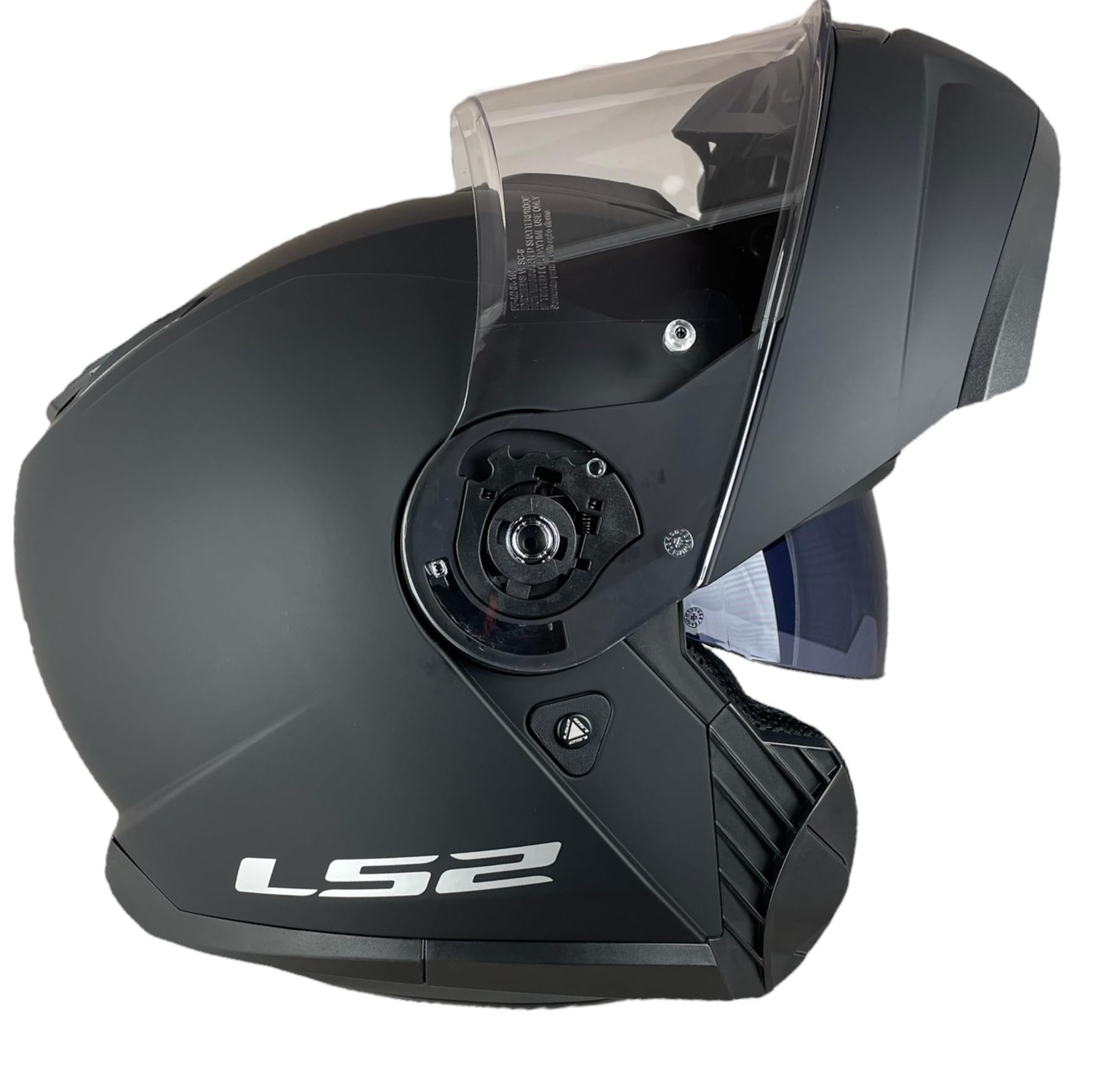 LS2 HELMT Casco Abatible Strobe 2 Talla L (59/60) Negro Mate Homologacion 22.06