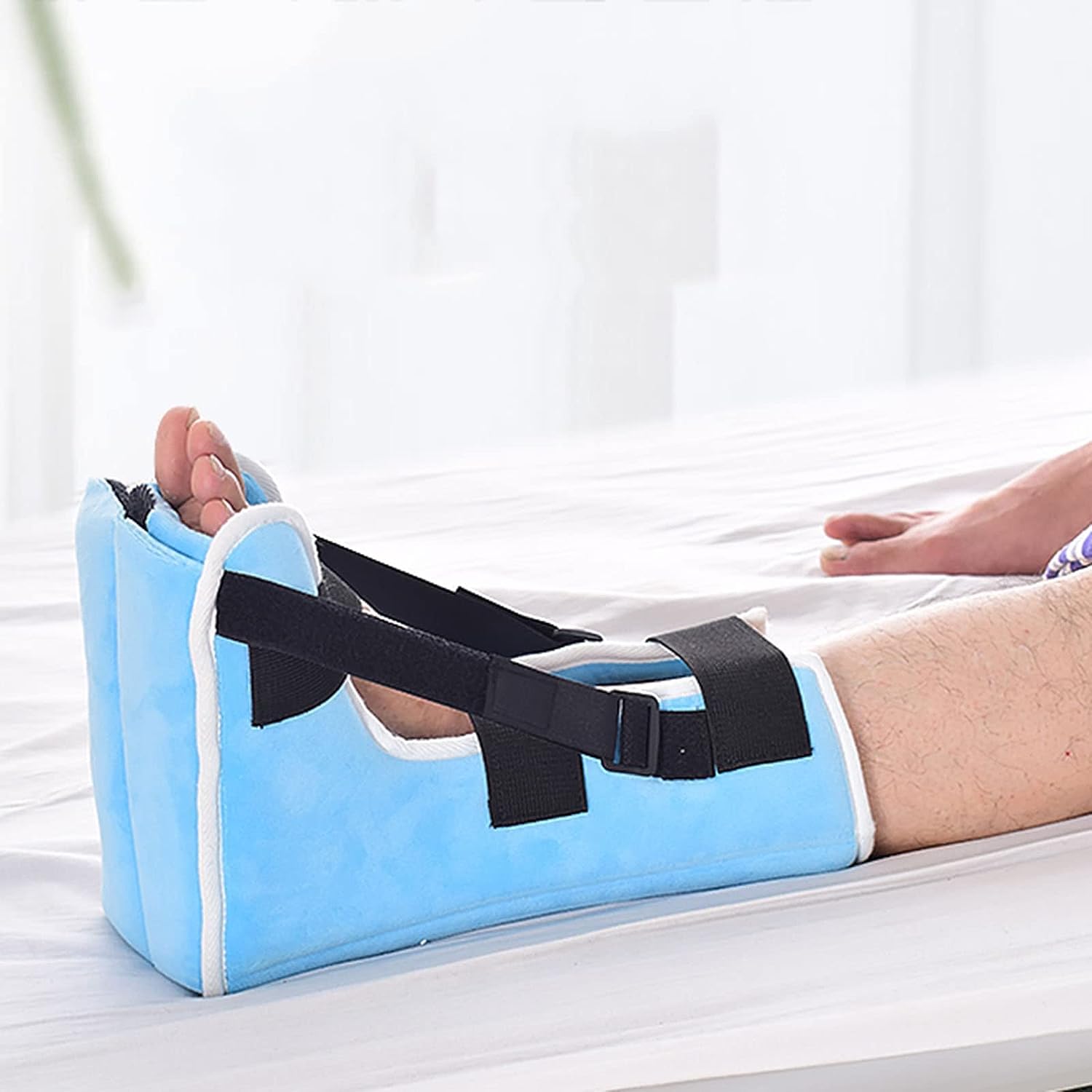 Soporte De Talón Antiescaras, Tobillera Para Par De Zapatillas Antiescaras, Protección De Pies Y Talones, Tobillera Para Pies (Azul 28 * 20 * 12 cm)
