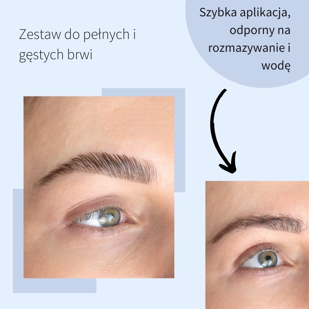 fleeky zestaw do brwi Brow Fix, pomada i Micropen 3 w 1 – idealny kształt, wypełnienie i definicja dla naturalnych rezultatów odpornych na ścieranie (brązowy)