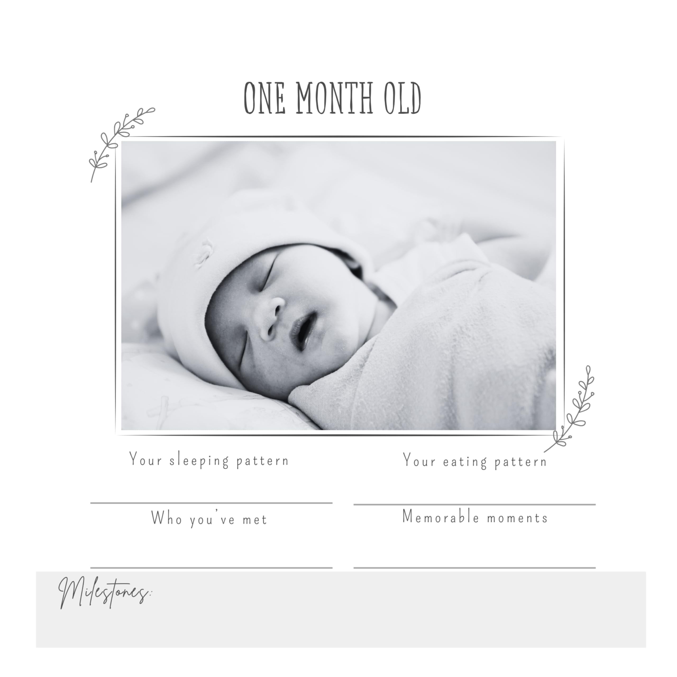 Joss & Lac Design Gender Neutral | Minimalistisches Erinnerungsbuch für Baby Junge oder Mädchen in den ersten 5 Jahren – ein Meilenstein-Buch, um jedes Ereignis von der Geburt bis zum Alter von 5