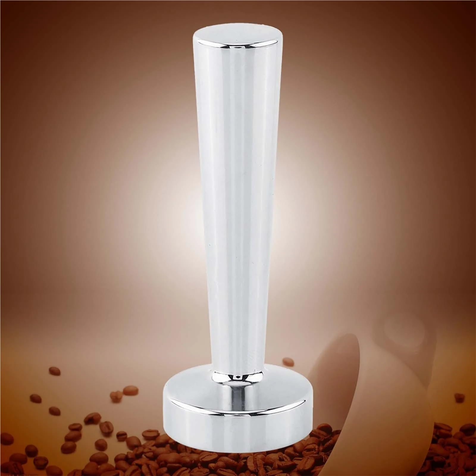 El café golpea, Prensa de café acero inoxidable for máquina cápsulas, plateado, 3 piezas