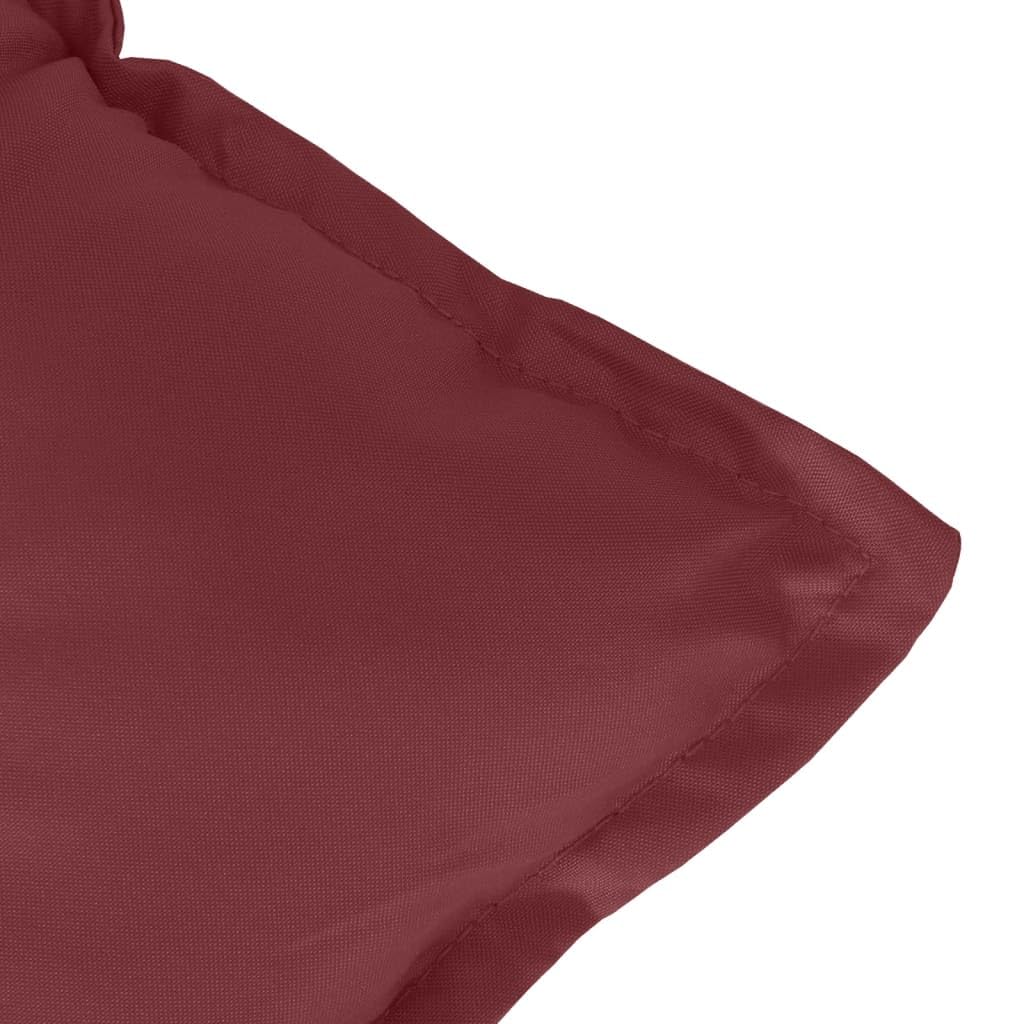 6 cuscini per sedia con schienale alto, 120 x 50 x 7 cm, in tessuto, con elastico antiscivolo e cordoncini, per sedie da giardino, sala da pranzo, ufficio, interni ed esterni, ergonomici
