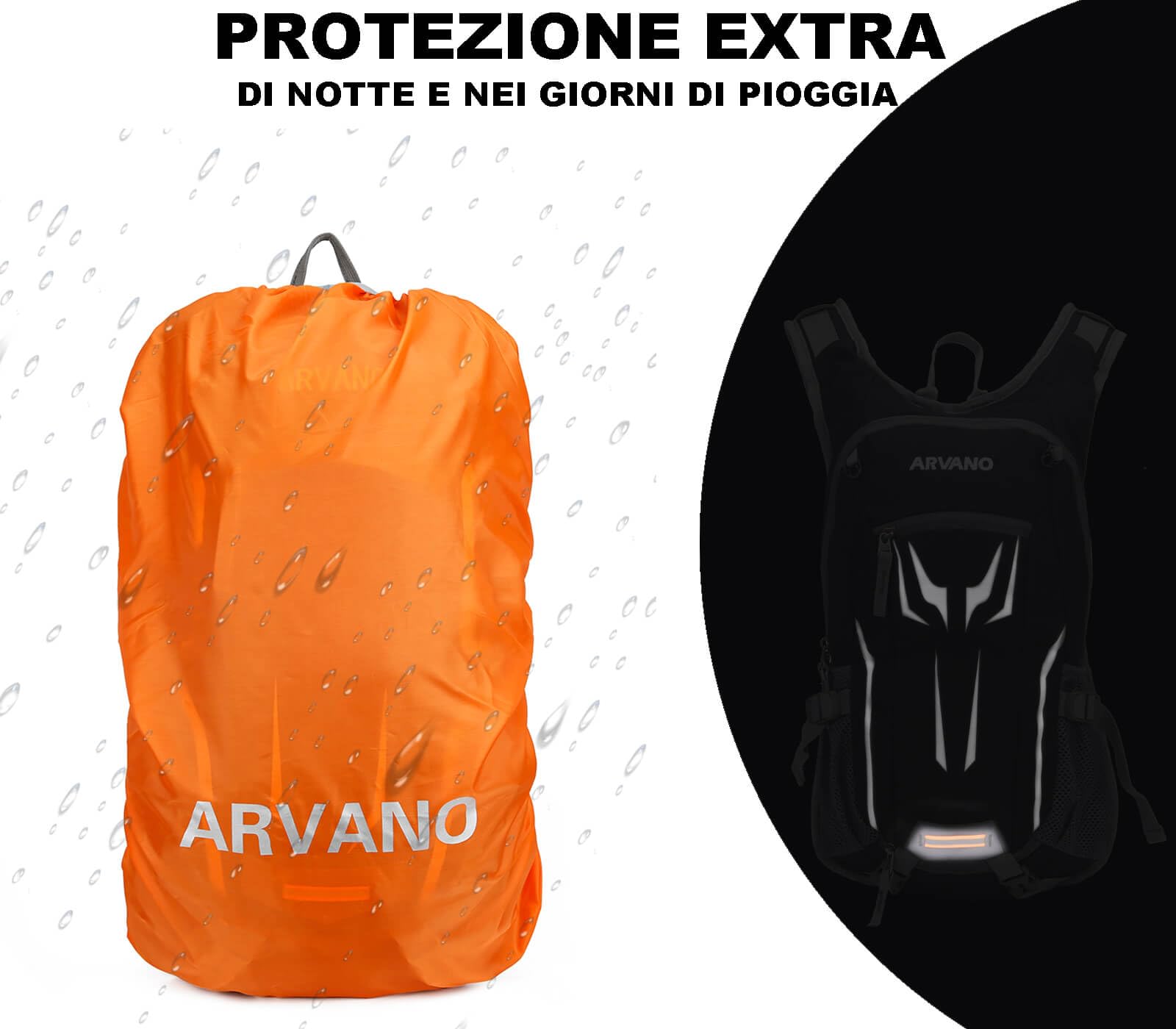 18l Zaino Mtb Enduro con Sacca Idrica 2l, Zaino Idratazione Bici Mountain Bike, Impermeabile, Leggero, per Sci Corsa Bicicletta Moto Ciclismo Maratona