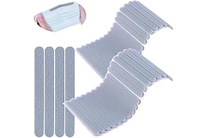 50 Pieces Silicone Nose Bridge Strips for Mask Anti-Fog