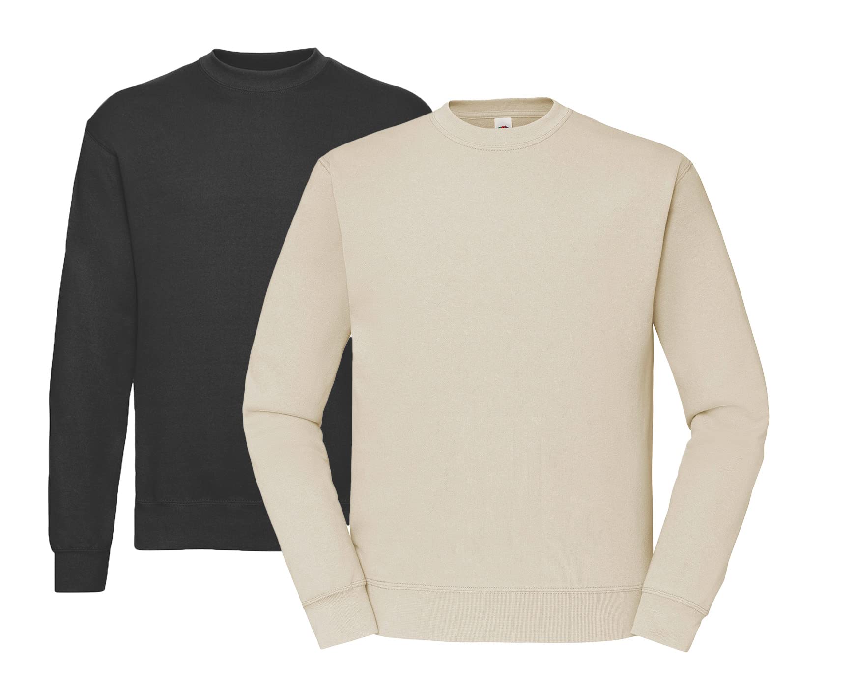 Fruit of the Loom Men’s Set-in Sweatshirt, M