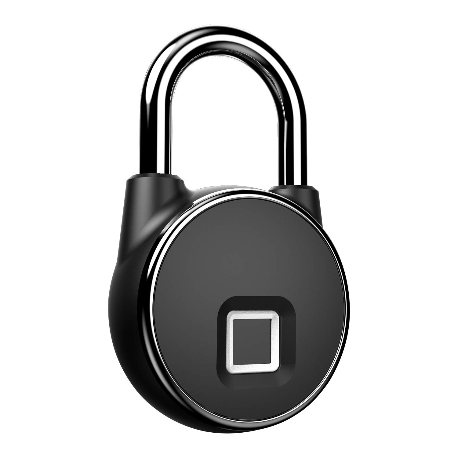 Buyter APP Bluetooth Rechargeable Smart Touch Étanche Reconnaissance d'empreintes digitales Cadenas sans clé de sécurité (Empreinte Digitale +APP)