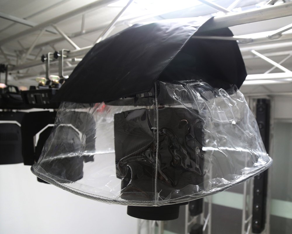 8Pack Protection Pluie Lyre Imperméable Pluie de Protection, Housse de Protections Lyre Habillage Pluie Dome Protection Lyre pour Lyre Beam 7r Extérieur la Lumière de la Scène