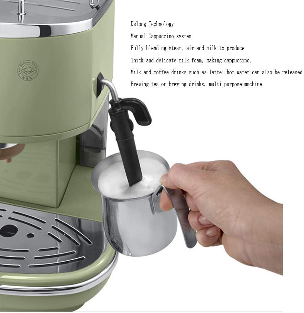 SOVORM Coffee Machine Retro Semi-Automatic Italian Pump-Press Home Milk Cream Latte Cappuccino Filter Coffee Machine The New 4 61Ih4+3aBDL. AC SL1001