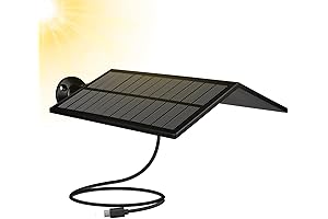 Wyze Solar Panel for Wyze Cam Outdoor,Weatherproof Security Camera Accessories