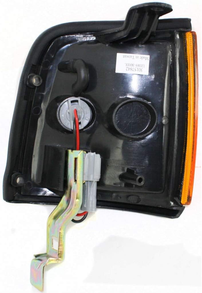 CarLights360 For 1991-1997 Isuzu Rodeo Parking/Signal Light Driver Side w/Black For IZ2520103