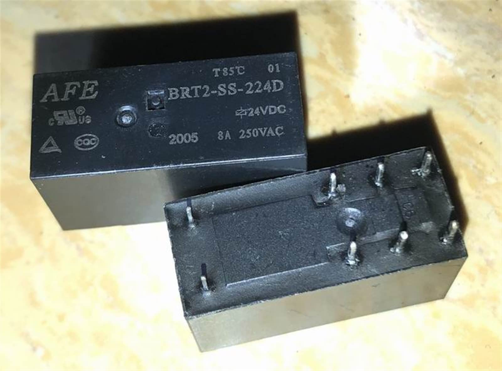 New BRT2-SS-205D ; BRT2-SS-212D BRT2-SS-224D Relay 8pins(BRT2-SS-205D 5V)