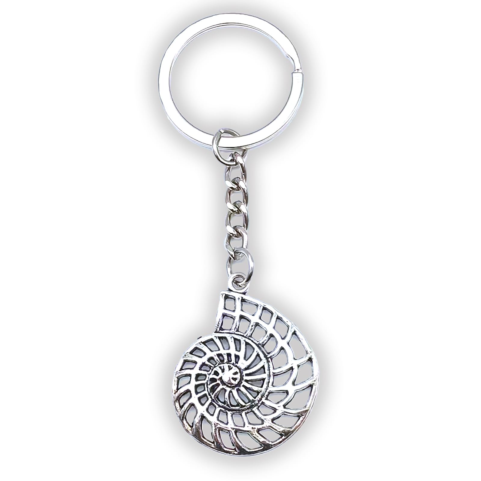 Zynara Schlüsselanhänger Muschel,Maritimer Schlüsselanhänger,Glücksbringer Auto Geschenk für Frauen und Mädchen