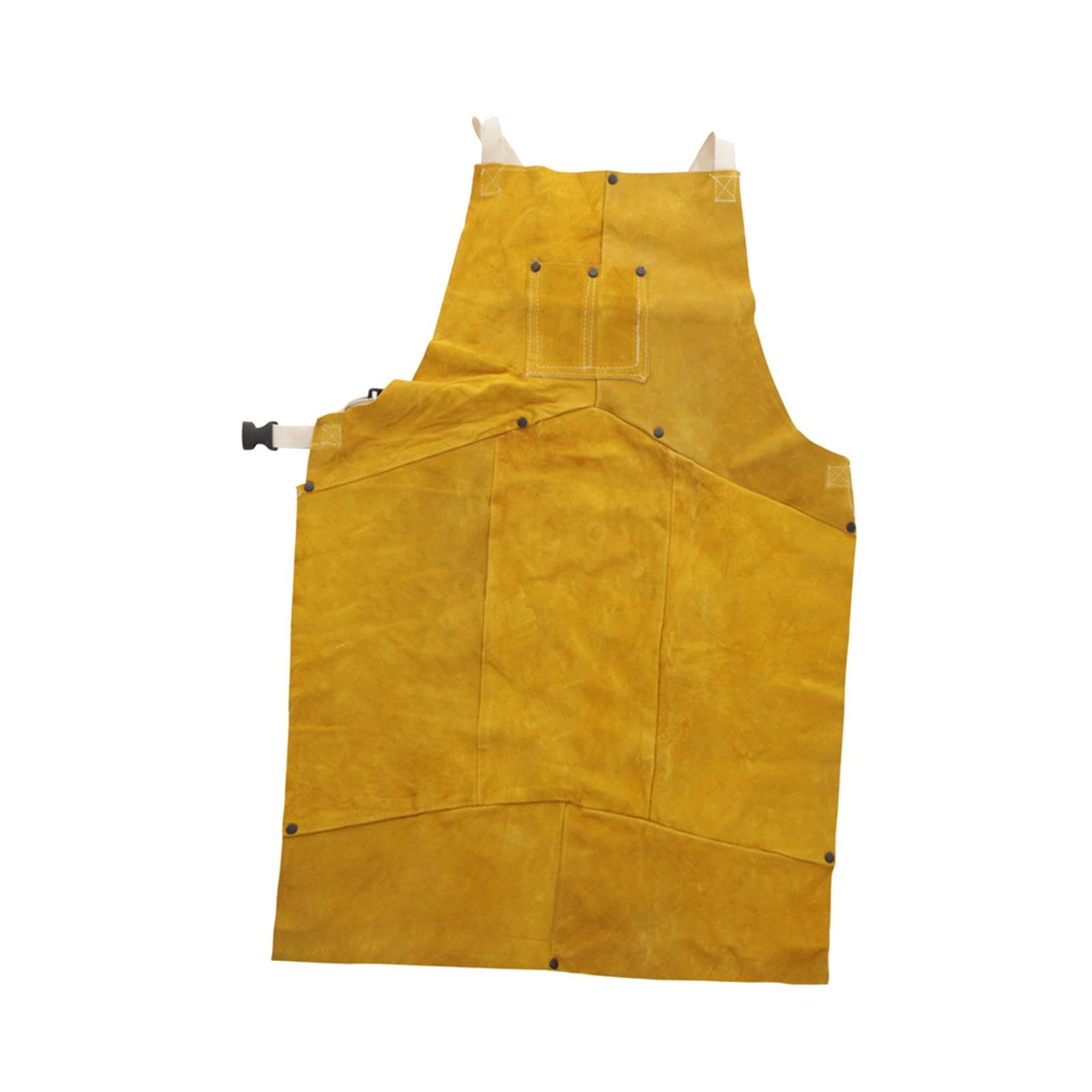 Tablier En Cuir Ignifuge Pour Soudure Et Travail Du Métal