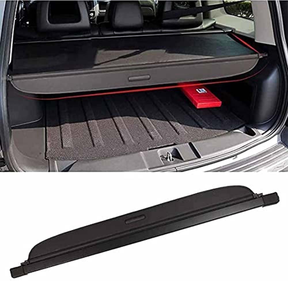 Cubierta de maletero para Jeep Patriot y Compass 2007-2016, cortina de carga retráctil