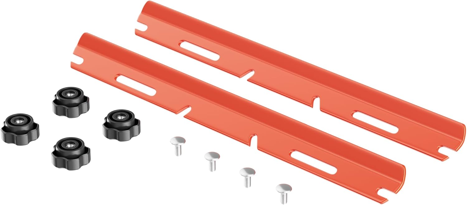 724069 Drift Cutter Kit Compatible with Ari-ens Snow Blower 72406900,Slicer Bar Kit for Ari-ens Deluxe Platinum SnowBlower(2 Pack Include Bolts 4 Pack&knobs 4 Pack)