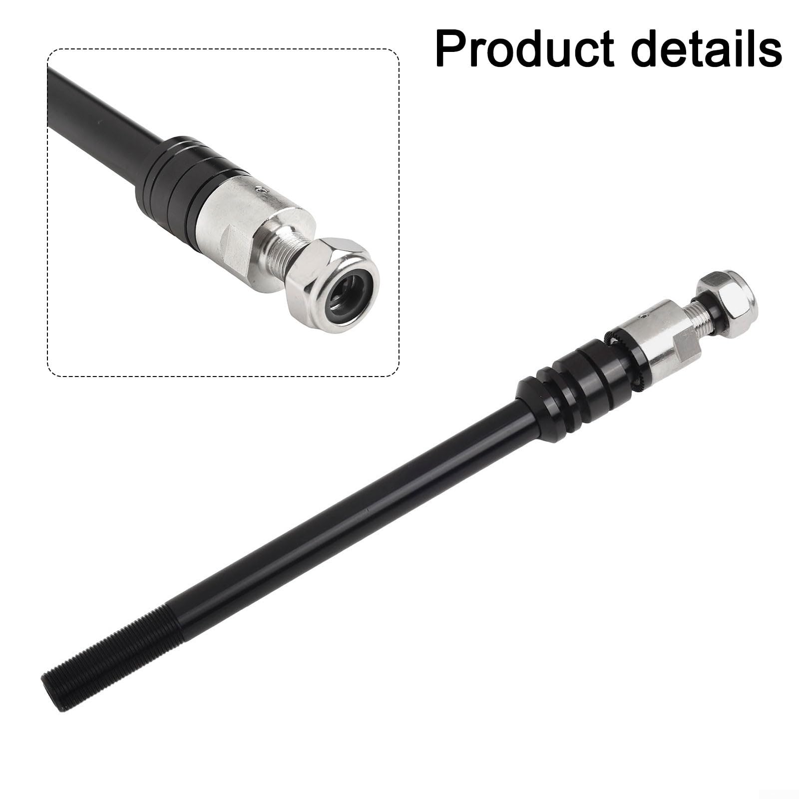 Adaptateur D'attelage De Remorque De Vélo 12 Mm Avec Filetage 1,0/1,5/1