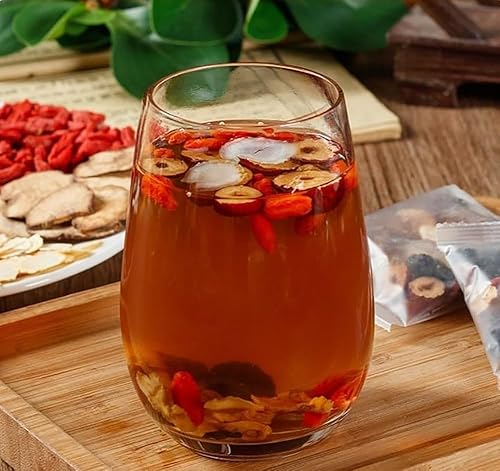 Miniatura 2 de Té de riñón de Ginseng Five Treasures, Zhu Gen Wu Bao Cha, té Wubao - Té chino para el cuidado del riñón, té de hierbas para hombres (20 bolsas2