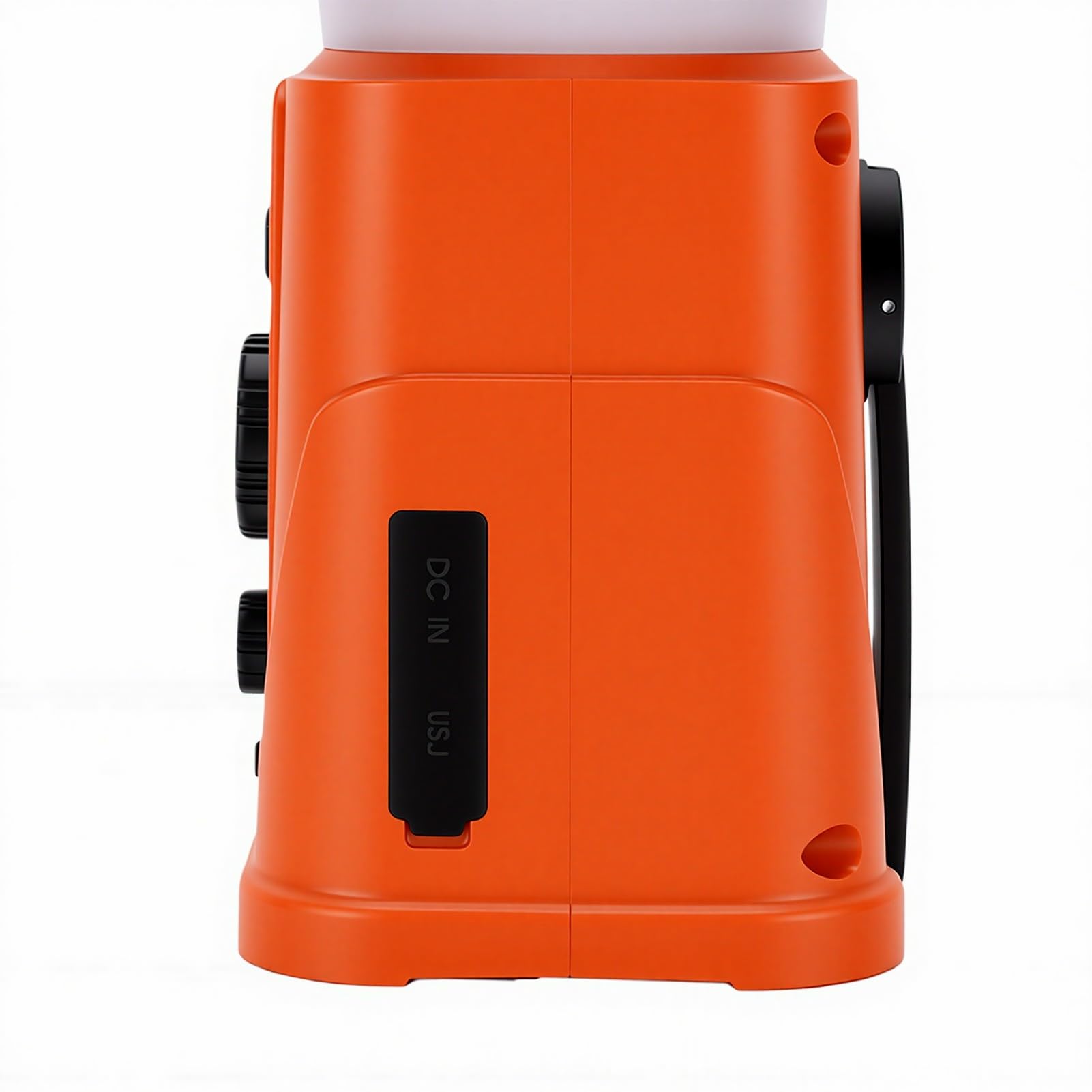 Wakects Solar-Camping-Laterne, ABS-PP-Campingleuchte mit 10000 MAh Power Bank, Handkurbel, USB C, Wiederaufladbar, 7 Lichtmodi, 40 Stunden für Notfall-Camping, Wandern