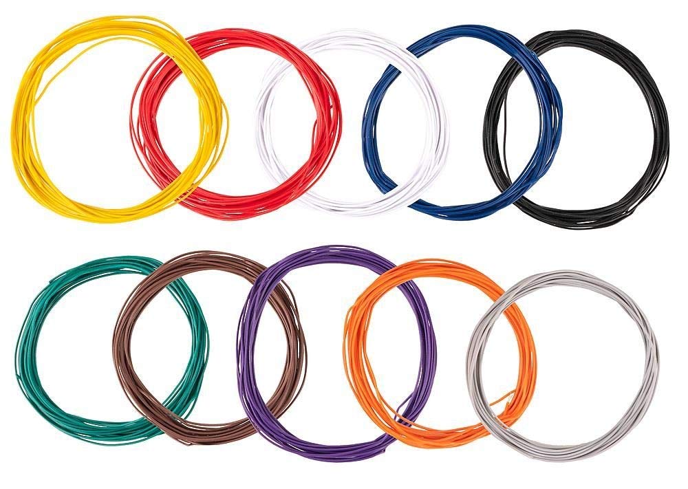 Faller FA163780 Stranded Assortment 0.04 mm Colours 10 m Model Kit Various